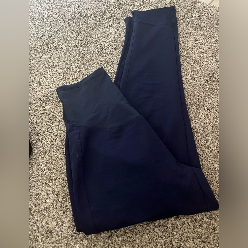 Figs Maternity -  Scrub Pants size small/ Navy